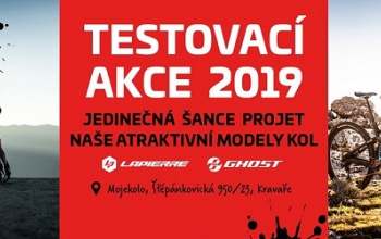 Testovací akce Mojekolo Kravaře