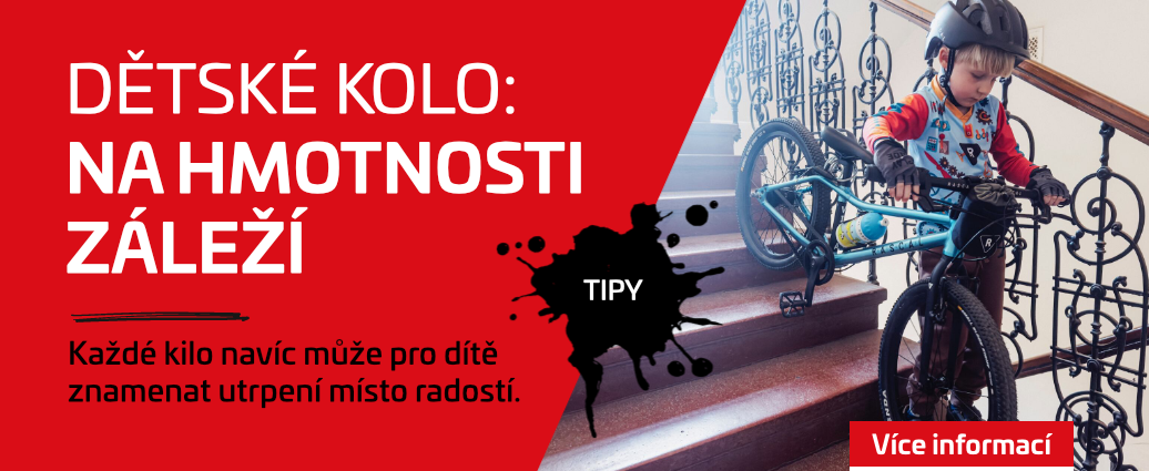 Nejlehčí dětské kolo aneb proč na hmotnosti záleží?