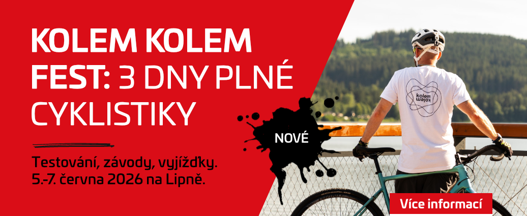 Kolem Kolem Fest: 3denní cyklistický festival pro celou rodinu startuje už 5. 6.