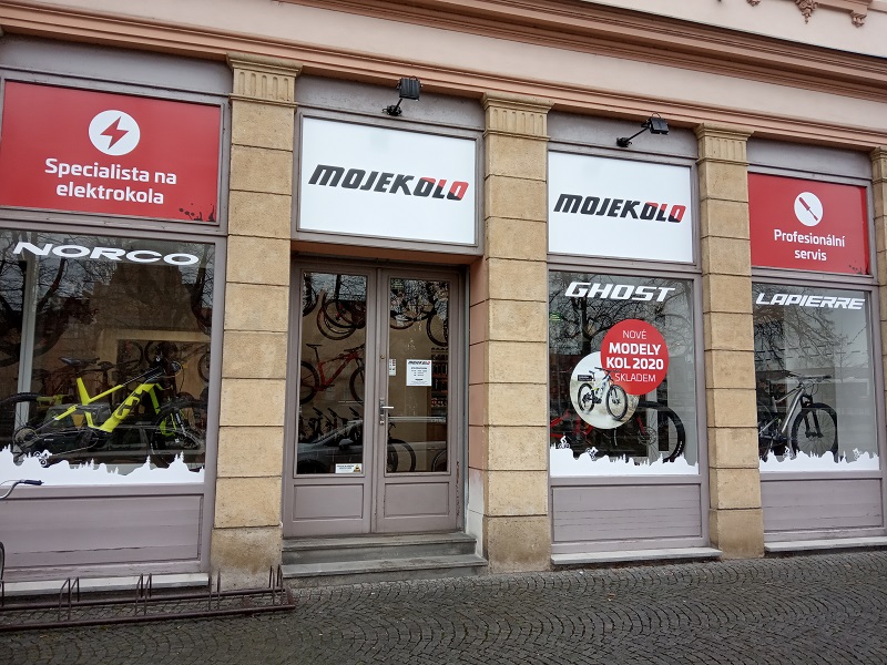 Nová prodejna Mojekolo v Hradci Králové