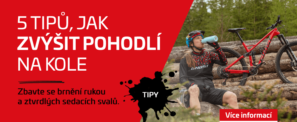 5 tipů, jak zvýšit pohodlí na kole