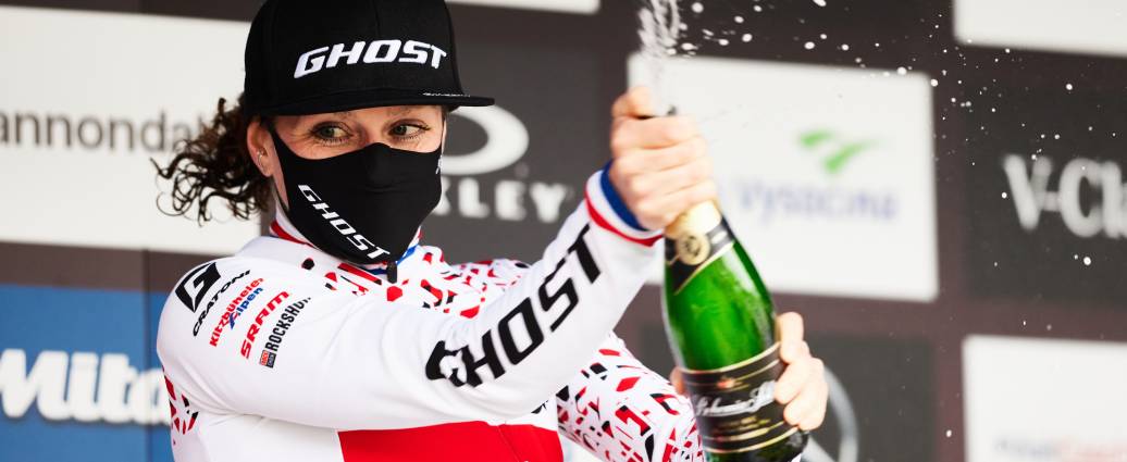 Terpstrová z GHOST Factory Racing vybojovala dvě druhá místa v Novém Městě na Moravě