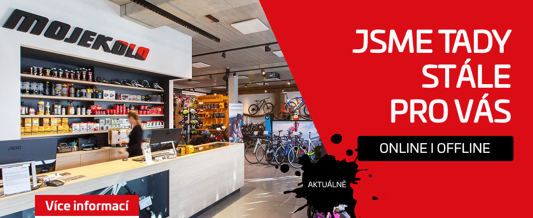 Jsme tady stále pro vás. Online i offline