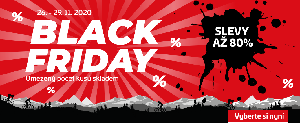 Black Friday: Slevy až 80 %