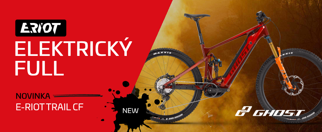 Novinka 2021: Elektrická mašina E-Riot Trail CF