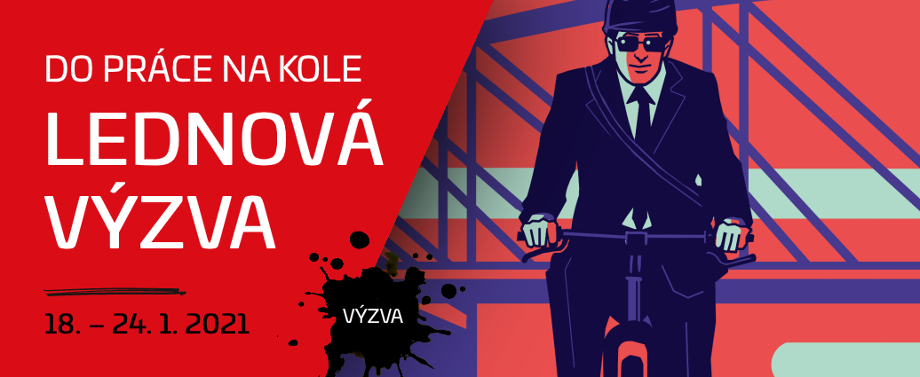 Lednová výzva: Do práce na kole 2021