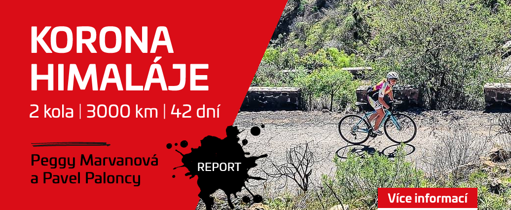 3000+ km za 42 dní na kole: Paloncý a Marvanová pojedou o Koronu Himálaje