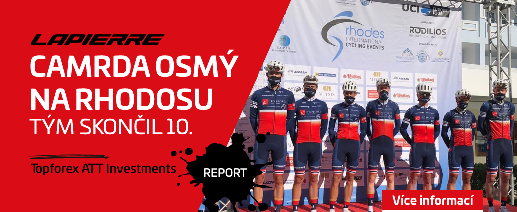 Rhodos mladým silničářům nesvědčil. Díky Camrdovi vybojovali 10. místo