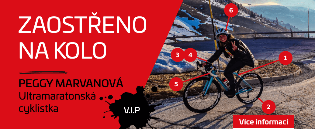 Zaostřeno na kolo 'Peggy' Marvanové, nejlepší české ultramaratonské cyklistky