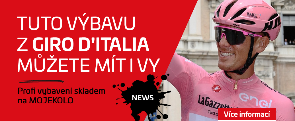 Výbava profíků z Giro d'Italia, kterou můžete mít i vy