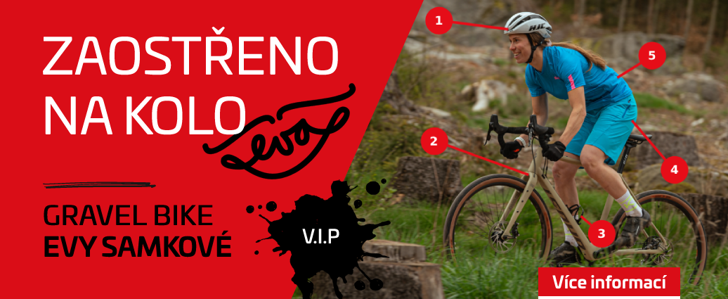 Zaostřeno na kolo Evy Samkové. Nová láska? Gravel!