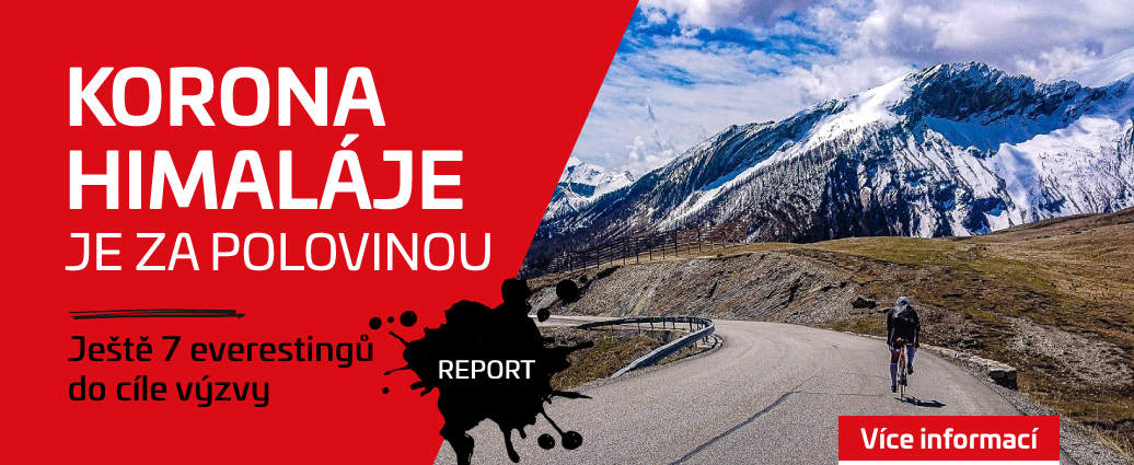 Video: Korona Himaláje je za polovinou. Marvanovou a Paloncýho čeká ještě 7 everestingů