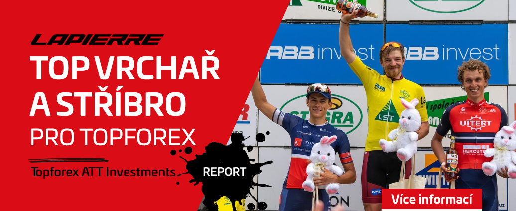 Topforex bojoval na dvou frontách. Klabouch top vrchařem v PL, Petruš V RBB Tour stříbrný