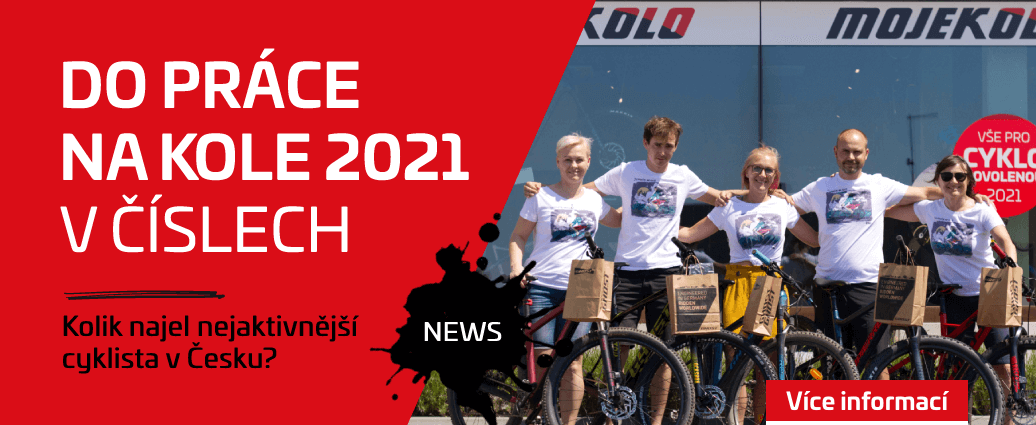 Do práce na kole 2021 v číslech. Kolik kilometrů letos najezdil nejaktivnější účastník?