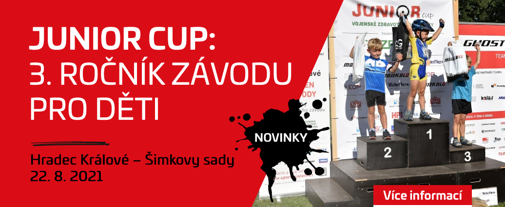 Junior cup Vojenské zdravotní pojišťovny – výhradně dětská cyklistická záležitost