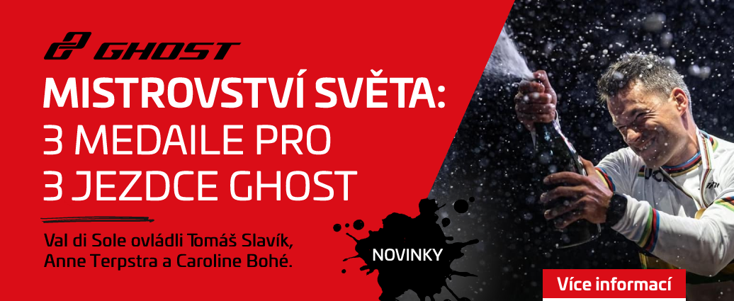 GHOST má kompletní sadu medailí z mistrovství světa ve Val di Sole