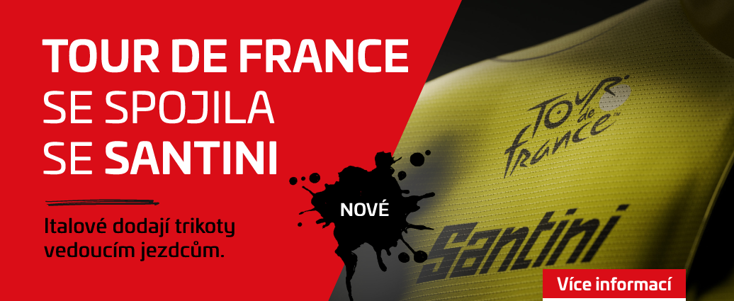 Tour de France se spojila se Santini. Italové dodají trikoty vedoucím jezdcům