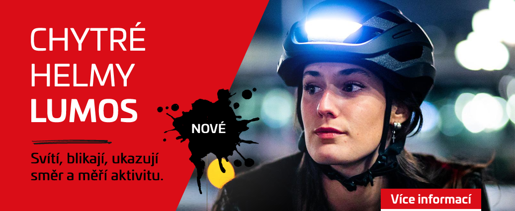 Chytré helmy LUMOS umí svítit, blikat, ukazovat směr i měřit vaši aktivitu