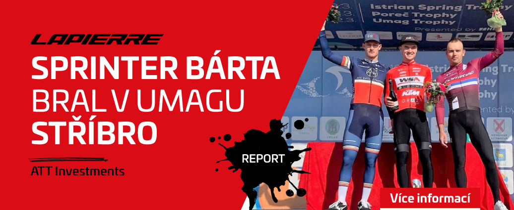 Povedený start sezóny obstaral sprinter Bárta. Na Umag Trophy bral stříbro