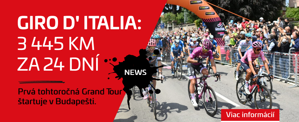 Giro d’Italia 2022 – z Budapešti, přes Sicílii až na sever Itálie za 24 dní