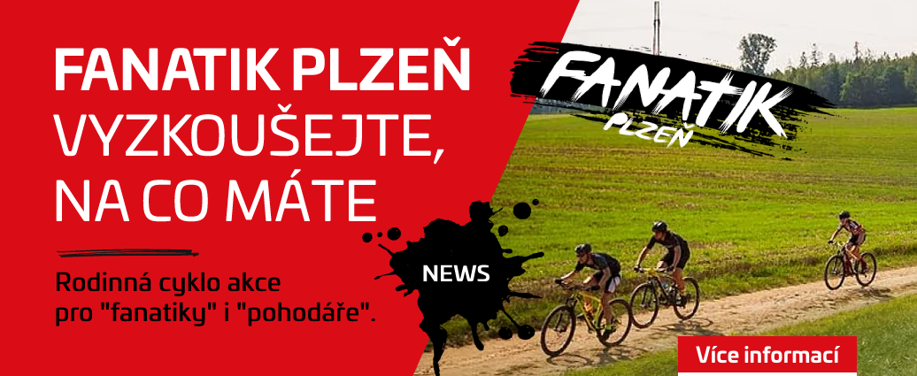 Fanatik Plzeň: Cyklo akce pro fanatiky i pohodáře. Přijeďte vyzkoušet, na co máte