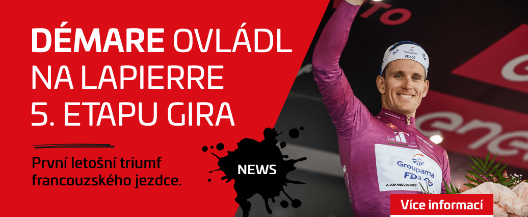 Démare na Lapierre ovládl 5. etapu Giro d'Italia a oblékl fialový dres