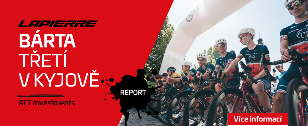 ATT Investments a víkend v Kyjově. V sobotním kritériu dojel Bárta třetí