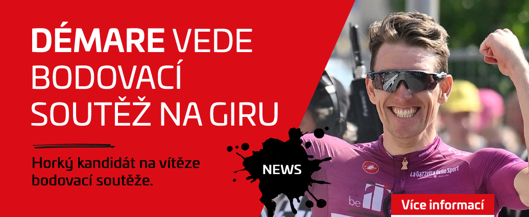 Démare na Lapierre je suverénním lídrem bodovací soutěže na Giro d'Italia