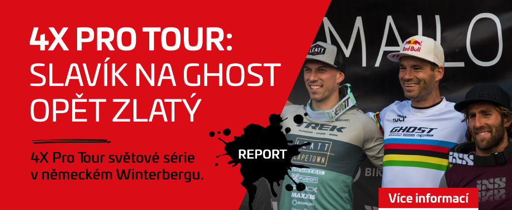 Slavík na Ghost opět vítězí na 4X Pro Tour. Tentokrát v Německu