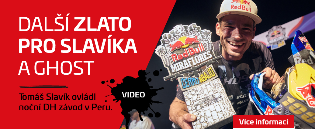 Slavík zlatý na historicky prvním nočním městském DH Red Bull Miraflores Cerro Abajo