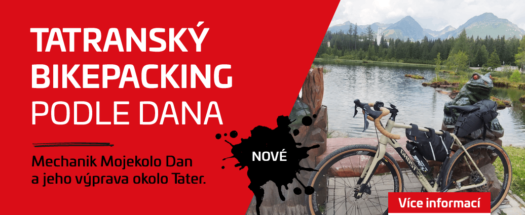 "Bez gumových medvídků nejedu!" aneb tatranský bikepacking podle Dana, mechanika Mojekolo