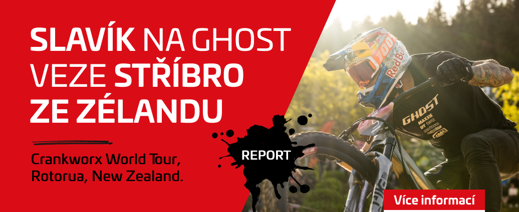 Crankworx, Nový Zéland: Slavík na Ghost vybojoval stříbro