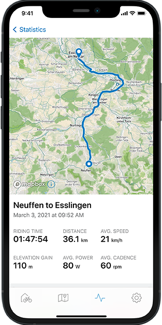 eBike Flow App