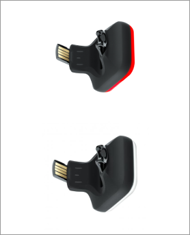 Knog s integrovaným USB portem pro dobíjení